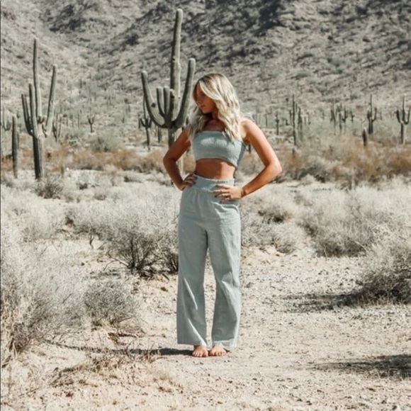 2 piece crop top pants set - Picture 11 of 14